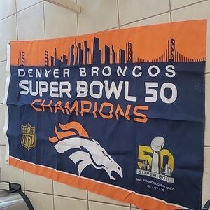 Denver Bronco Flag